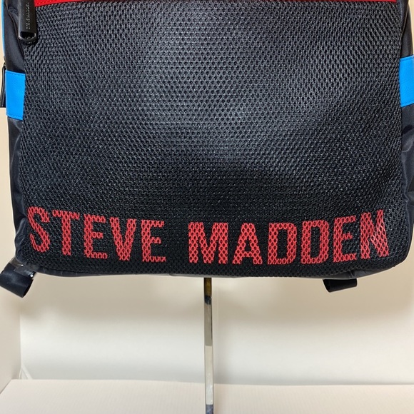 Steve Madden Bags | Steve Madden Backpack | Color: Black/Red - Picture 6 of 9